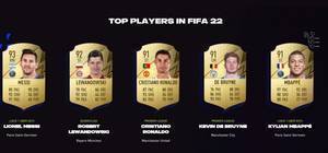 FIFA22评分TOP100:梅西93分居首,卢卡库第26,格子85分第72