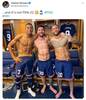 罗马诺晒梅西、内马尔、姆巴佩合照:这不是FIFA22😳🤷♂️